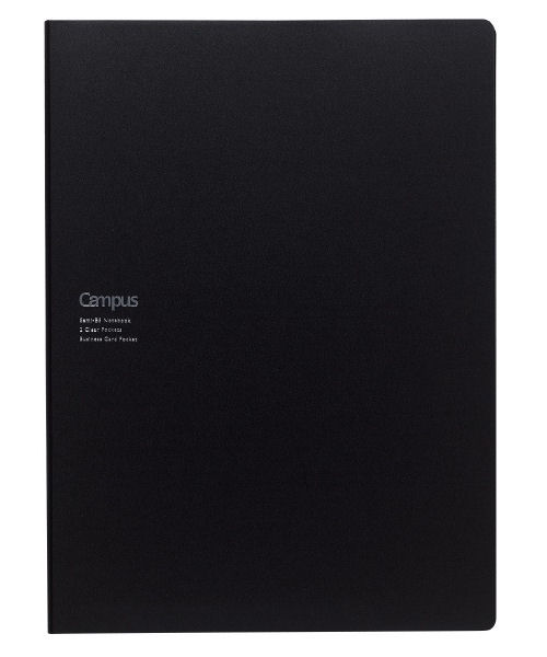 【アウトレット品】コクヨ　キャンパス書類収容カバーノート　ノ－６１３Ｂ－Ｄ　ブラック