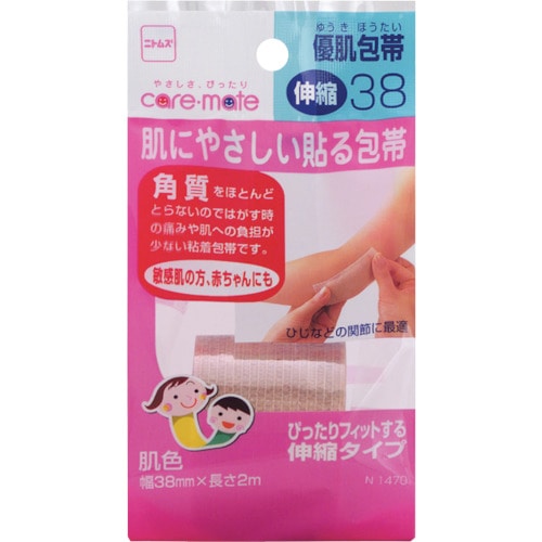 ニトムズ　優肌包帯・伸縮３８＿