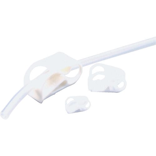 大阪ケミカル　チューブクランプＬ白　（１０個入）＿