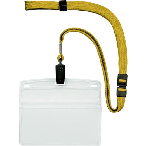 ＯＰ　吊下げ名札　特大サイズ　１０枚　黄＿