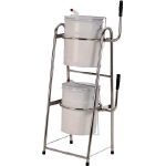 ＭＥＣＨＡＮＩＣＳ　ステンレスペール缶スタンド　二＿