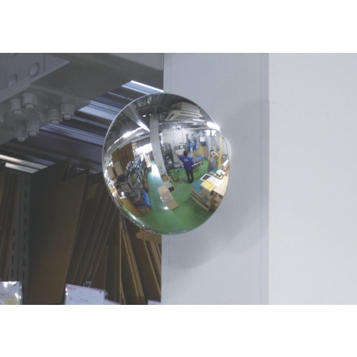 コミー　丸ミラー２８０ｍｍ＿