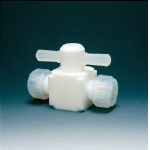 フロンケミカル　フッ素樹脂（ＰＴＦＥ）二方バルブ圧＿