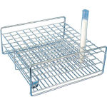 三和　ステンレス製試験管立１８ｍｍ５０本立＿