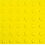 光　点字マット　警告タイプ大　３００角＿