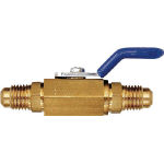 アサダ　ボールバルブ　１／４　オス×１／４　オス＿