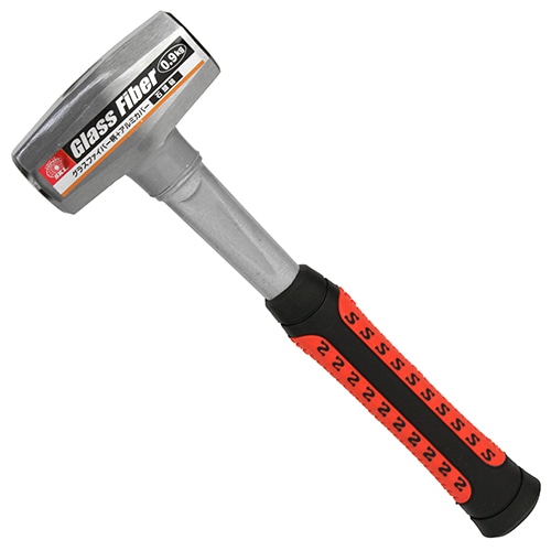ＳＫ１１　ファイバーグラス柄石頭槌　０．９ｋｇ