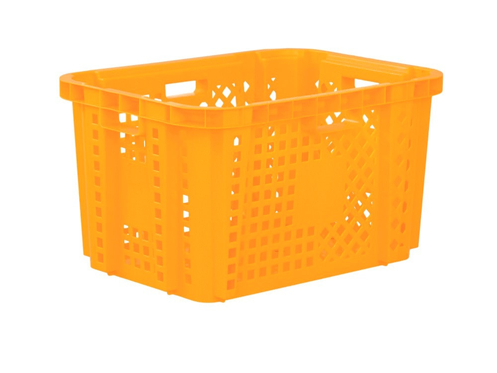 収穫コンテナ　アルファ　オレンジ