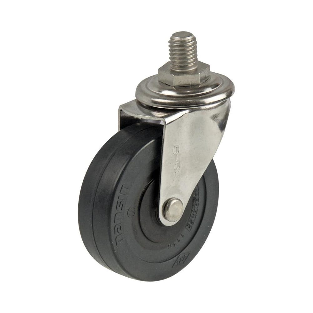 ナンシン　一般キャスター　車輪径６５ｍｍ　エラストマー　ねじ込み式　ＳＥＬ－６５ＴＰ