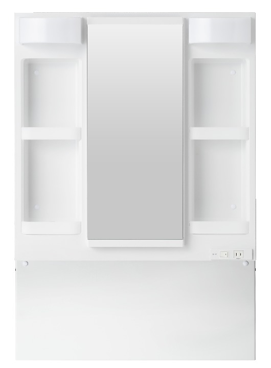 ＴＯＴＯ　洗面化粧台（ＫＣ用）　間口７５０　一面鏡　ＬＥＤ　ＬＭＣＬ０７５Ｇ４ＧＤＣ１Ｇ