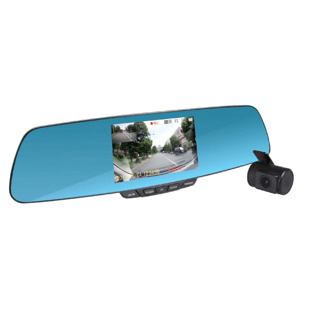 エンプレイス　２００万画素　リア付ミラー型　ドライブレコーダー　ＮＤＲ－ＲＣ１７７Ｍ