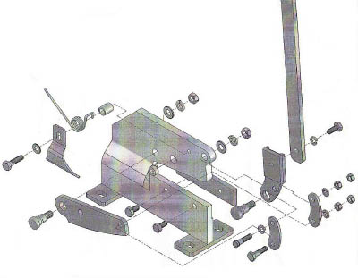 ＴＲＵＳＣＯ　Ｐ－１用六角ナットＮＯ．２５＿