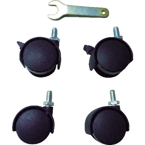 ＴＲＵＳＣＯ　ＥＬＳ型補助テーブル用キャスター　４＿