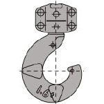 キトー　ＬＢ０１６用　Ｌ５形シタフック組　造船用＿