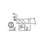 白光　こて先　ＫＲ型（Ｚ）＿