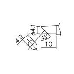 白光　こて先　４Ｃ型（Ｚ）　面のみ＿