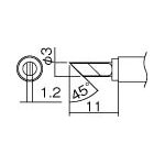白光　こて先　ＫＵ型＿