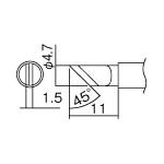 白光　こて先　ＫＬ型＿