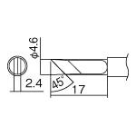 白光　こて先　ＫＦ型＿