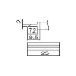 白光　こて先　スパチュラ　２５＿