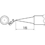白光　こて先　ＢＬ型＿