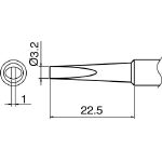 白光　こて先　３．２ＤＬ型＿