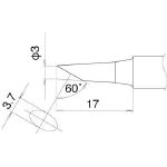 白光　こて先　３Ｃ型＿