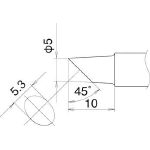白光　こて先　５Ｃ型＿