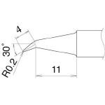 白光　こて先　０．２Ｊ型＿