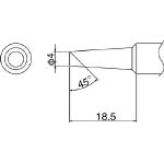 白光　こて先　６．５Ｃ型＿