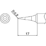 白光　こて先　Ｉ型＿