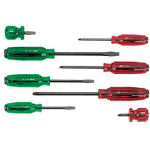 ＫＴＣ　樹脂柄ドライバセット貫通タイプ［８本組］＿