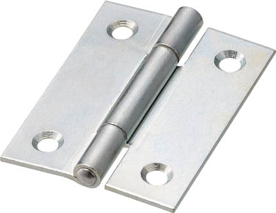 ＴＲＵＳＣＯ　スチール製厚口蝶番　三価クロムめっき＿