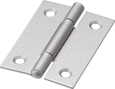 ＴＲＵＳＣＯ　スチール製厚口蝶番　シルバー塗装仕上＿
