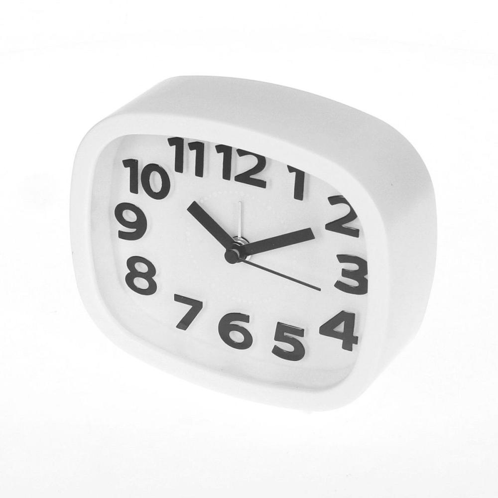 你的品牌名セレクト　目覚まし時計　ホワイト　ＦＸ－０３７