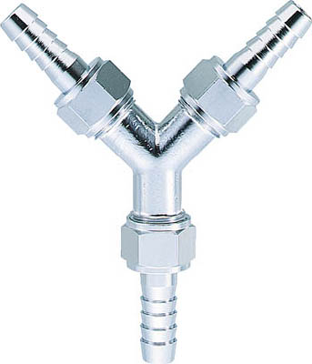 ＴＲＵＳＣＯ　Ｙ型ホースジョイント　３／８　１個入＿