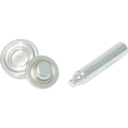 ＴＲＵＳＣＯ　両面ハトメパンチ用交換コマ　アルミ・真鍮　１０ｍｍ＿