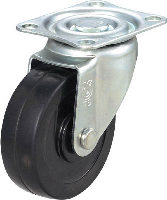 ＴＲＵＳＣＯ　棚部材　ハードゴムキャスター７５自＿