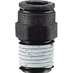 チヨダ　ファイブ樹脂メイルコネクタ　８ｍｍ・Ｒ１／＿