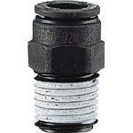 チヨダ　ファイブ樹脂メイルコネクタ　８ｍｍ・Ｒ１／＿