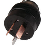 アメリカン電機　平刃形　ゴムプラグ　３Ｐ６０Ａ２５＿