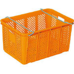 サンコー　サンテナーＡ＃８０ハンドル付オレンジ＿