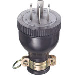 明工　ゴムプラグ接地３Ｐ＿