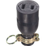 明工　ゴムコネクターボデー２Ｐ＿