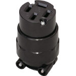 明工　接地３Ｐ２０Ａコネクターボデー＿