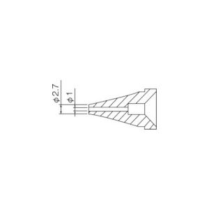 白光　ノズル／１．０ｍｍ＿