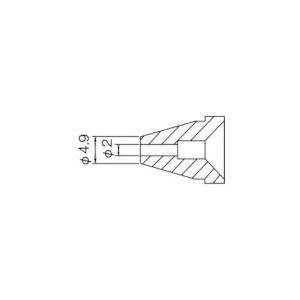 白光　ノズル／１．６ｍｍ＿