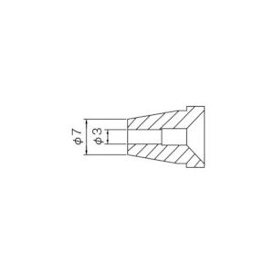 白光　ノズル／３．０ｍｍ＿