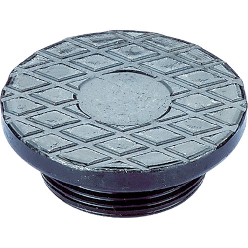 ＴＲＵＳＣＯ　Ｆ型クランプ　溝付パッド　レール２２＿