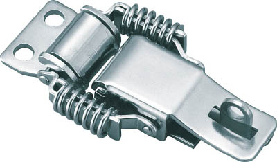 ＴＲＵＳＣＯ　パッチン錠　鍵穴付バネタイプ　ステン＿